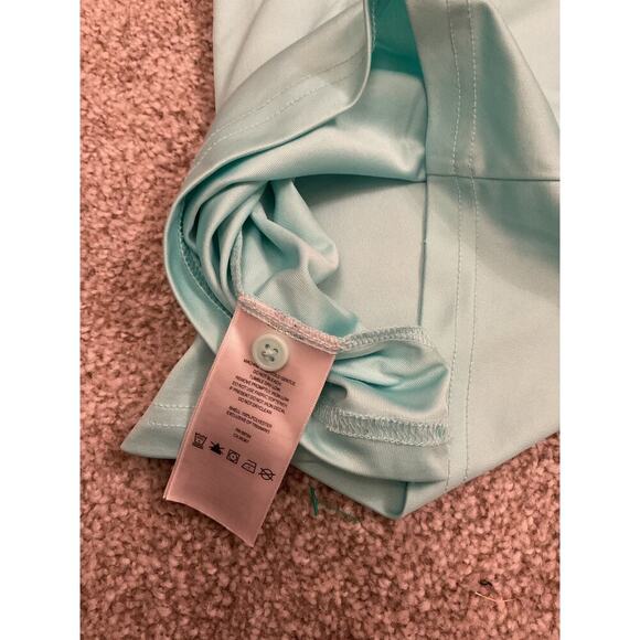 Columbia Youth PFG Dri-Fit Collared Polo, Seafoam Green, XS - Picture 8 of 8